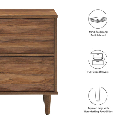 Modway MOD-7080 Vespera 2-Drawer Nightstand Modway