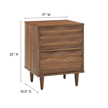 Modway MOD-7080 Vespera 2-Drawer Nightstand Modway