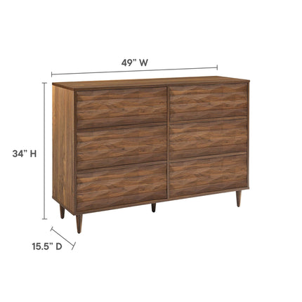 Modway MOD-7083 Vespera 6-Drawer Dresser Modway