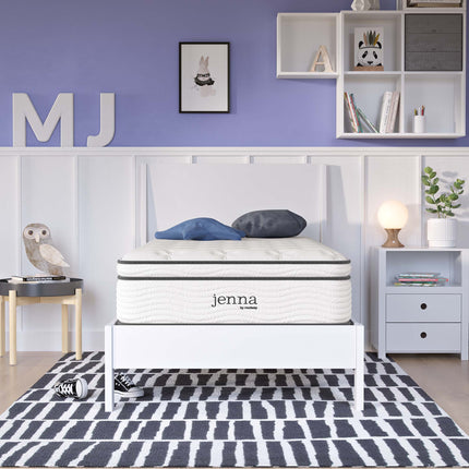 Modway MOD-7087 Jenna 12" Innerspring and Foam Twin Mattress Modway