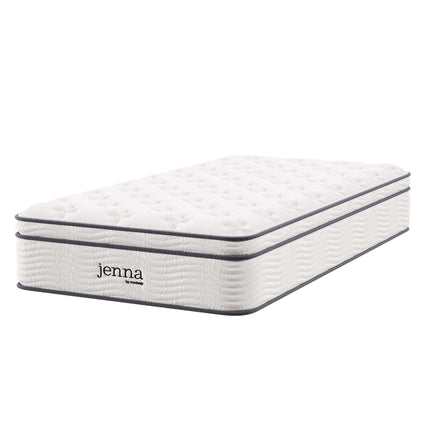 Modway MOD-7087 Jenna 12" Innerspring and Foam Twin Mattress Modway