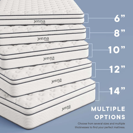 Modway MOD-7088 Jenna 12" Innerspring and Foam Full Mattress Modway