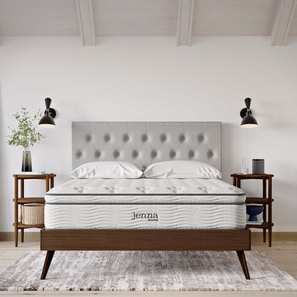 Modway MOD-7089 Jenna 12" Innerspring and Foam Queen Mattress Modway