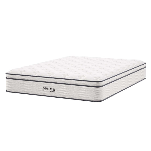 Modway MOD-7089 Jenna 12" Innerspring and Foam Queen Mattress Modway