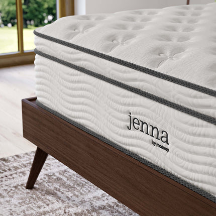 Modway MOD-7090 Jenna 12" Innerspring and Foam King Mattress Modway