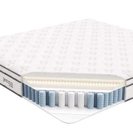 Modway MOD-7090 Jenna 12" Innerspring and Foam King Mattress Modway
