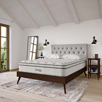 Modway MOD-7091 Jenna 12" Innerspring and Foam California King Mattress Modway