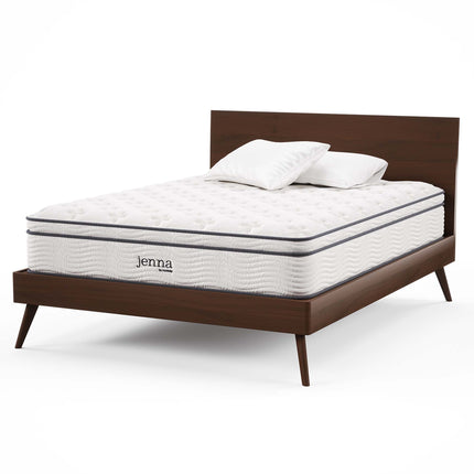 Modway MOD-7091 Jenna 12" Innerspring and Foam California King Mattress Modway