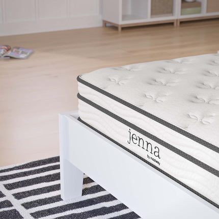 Modway MOD-7092 Jenna 6" Innerspring and Foam Narrow Twin Mattress Modway