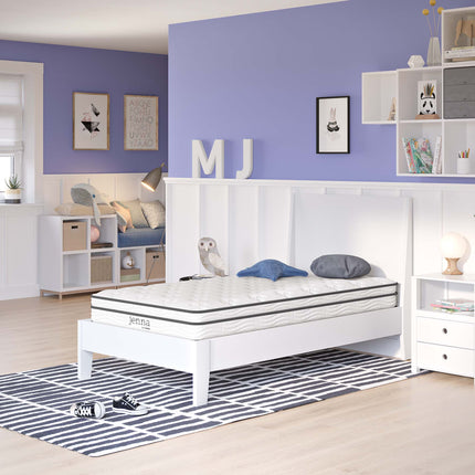Modway MOD-7092 Jenna 6" Innerspring and Foam Narrow Twin Mattress Modway