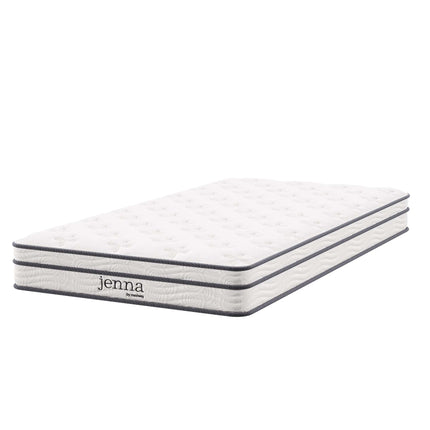 Modway MOD-7092 Jenna 6" Innerspring and Foam Narrow Twin Mattress Modway