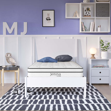 Modway MOD-7093 Jenna 6" Innerspring and Foam Twin Mattress Modway