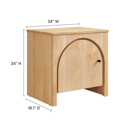 Modway MOD-7109 Appia Arched Door Nightstand Modway