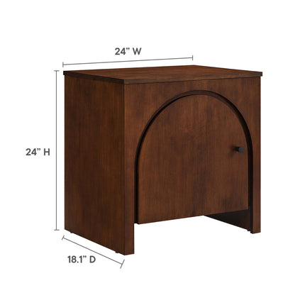 Modway MOD-7109 Appia Arched Door Nightstand Modway