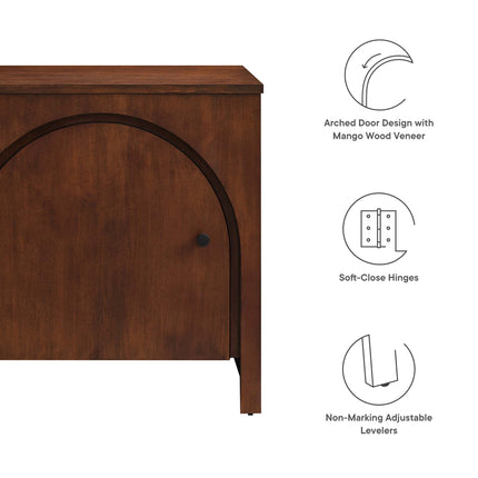 Modway MOD-7109 Appia Arched Door Nightstand Modway