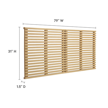 Modway MOD-7111 Render Wall Mount King Headboard Modway