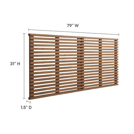Modway MOD-7111 Render Wall Mount King Headboard Modway