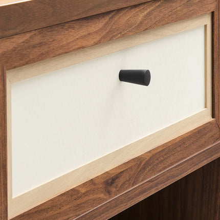 Modway MOD-7118 Capri Wood Grain Nightstand Modway