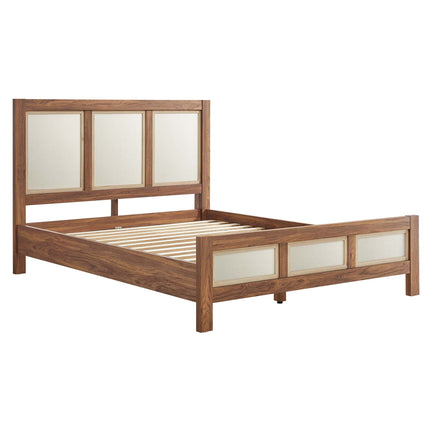 Modway MOD-7119 Capri Wood Grain Queen Platform Bed Modway