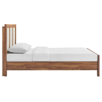 Modway MOD-7119 Capri Wood Grain Queen Platform Bed Modway