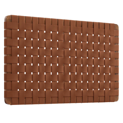 Modway MOD-7120 Sparta Weave Wall-Mount Vegan Leather Twin Headboard - Plaza Home Decor