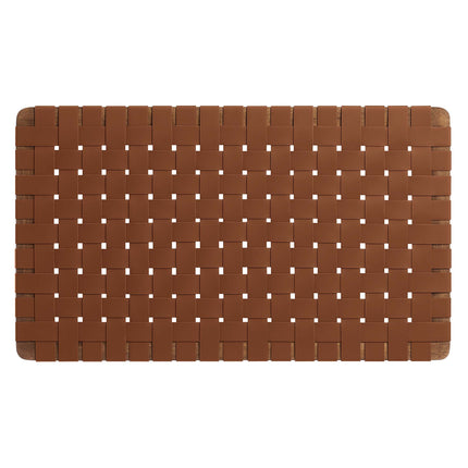 Modway MOD-7120 Sparta Weave Wall-Mount Vegan Leather Twin Headboard - Plaza Home Decor