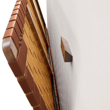 Modway MOD-7120 Sparta Weave Wall-Mount Vegan Leather Twin Headboard - Plaza Home Decor