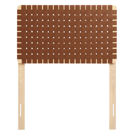Modway MOD-7121 Sparta Weave Vegan Leather Twin Headboard - Plaza Home Decor