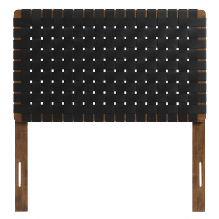 Modway MOD-7121 Sparta Weave Vegan Leather Twin Headboard - Plaza Home Decor