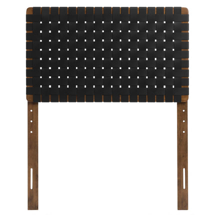 Modway MOD-7121 Sparta Weave Vegan Leather Twin Headboard - Plaza Home Decor