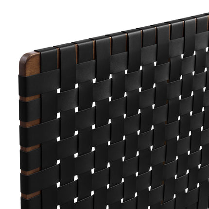 Modway MOD-7121 Sparta Weave Vegan Leather Twin Headboard - Plaza Home Decor