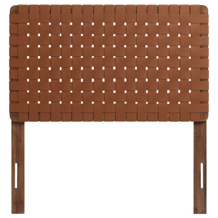 Modway MOD-7121 Sparta Weave Vegan Leather Twin Headboard - Plaza Home Decor