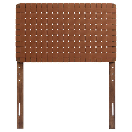 Modway MOD-7121 Sparta Weave Vegan Leather Twin Headboard - Plaza Home Decor