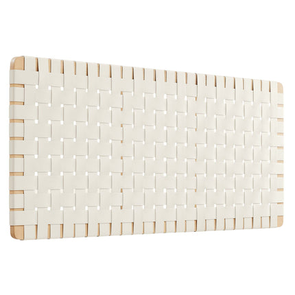 Modway MOD-7122 Sparta Weave Vegan Leather Full Headboard - Plaza Home Decor