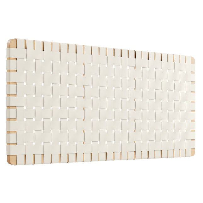 Modway MOD-7122 Sparta Weave Vegan Leather Full Headboard - Plaza Home Decor