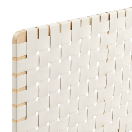 Modway MOD-7122 Sparta Weave Vegan Leather Full Headboard - Plaza Home Decor