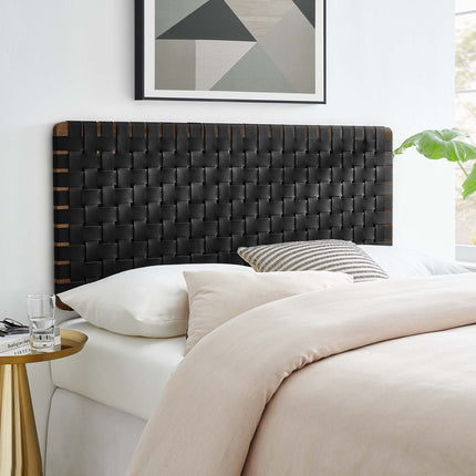 Modway MOD-7122 Sparta Weave Vegan Leather Full Headboard - Plaza Home Decor