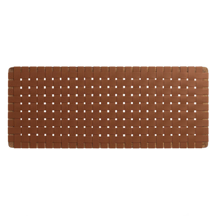 Modway MOD-7122 Sparta Weave Vegan Leather Full Headboard - Plaza Home Decor