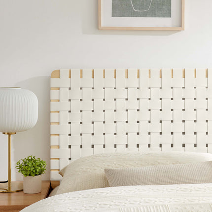 Modway MOD-7125 Sparta Weave Vegan Leather Queen Headboard - Plaza Home Decor