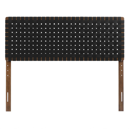 Modway MOD-7125 Sparta Weave Vegan Leather Queen Headboard - Plaza Home Decor
