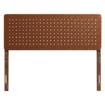 Modway MOD-7125 Sparta Weave Vegan Leather Queen Headboard - Plaza Home Decor