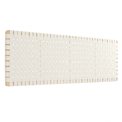 Modway MOD-7126 Sparta Weave Wall-Mount Vegan Leather King Headboard - Plaza Home Decor