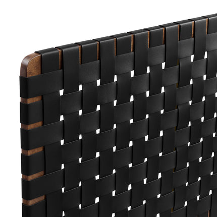 Modway MOD-7127 Sparta Weave Vegan Leather King Headboard - Plaza Home Decor