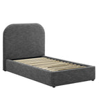 Heathered Weave Slate / Upholstered Fabric