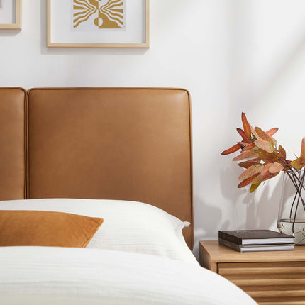 Modway MOD-7144 Lindee Vegan Leather Twin Headboard Modway
