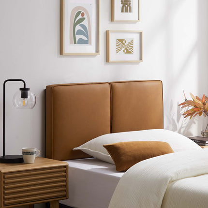 Modway MOD-7144 Lindee Vegan Leather Twin Headboard Modway