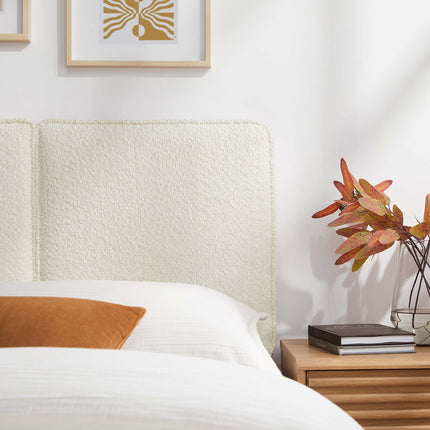 Modway MOD-7145 Lindee Boucle Fabric Twin Headboard Modway