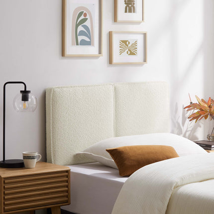 Modway MOD-7145 Lindee Boucle Fabric Twin Headboard Modway