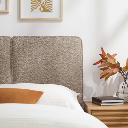 Modway MOD-7145 Lindee Boucle Fabric Twin Headboard Modway