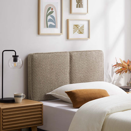 Modway MOD-7145 Lindee Boucle Fabric Twin Headboard Modway